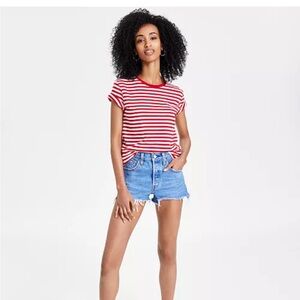 Levi’s 501 Medium wash denim shorts